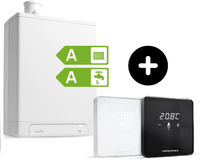 Intergas HRE 24/18 CW3 (80/80) + Comfort Touch Thermostaat Wit