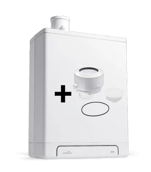 Intergas Kombi Kompakt HRE 24/18 CW3 60/100 042628 | CVketel.nl